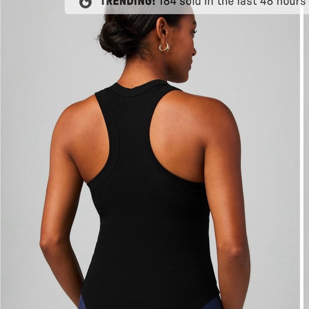 Fabletics Black Tank Top - Picture 2 of 3